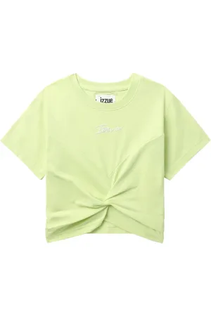 Izzue T-Shirt mit Knotendetail
