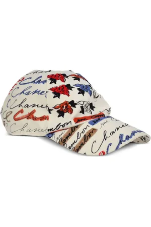 CHANEL 1990-2000s Baseballkappe mit CC-Print