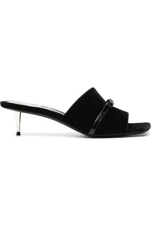 Gucci Samtsandalen mit GG-Jacquardmuster 55mm