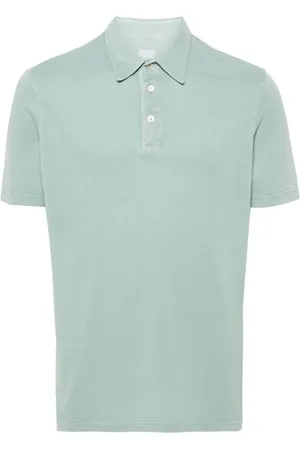 FEDELI Poloshirt aus Pikee