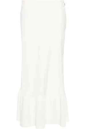 LEMAIRE Semi-transparenter A-Linien-Midirock