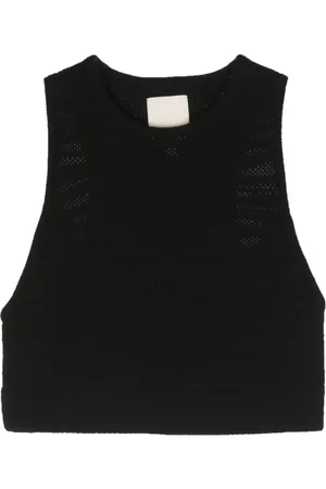 Emporio Armani Gestricktes Cropped-Oberteil
