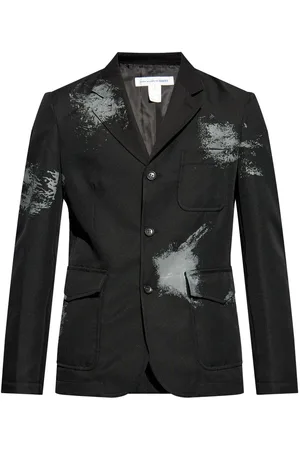 Comme des Garçons Sakko mit Farbklecks-Print