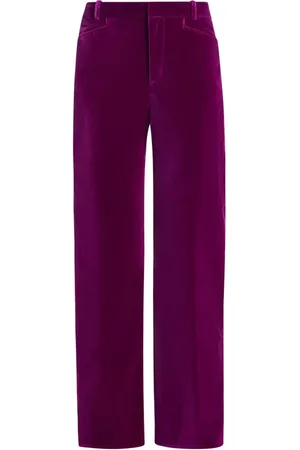 Tom Ford Ausgestellte Samthose