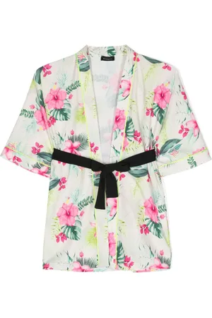 MONNALISA Kimono mit Blumen-Print
