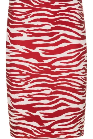 The Attico Rock mit abstraktem Print