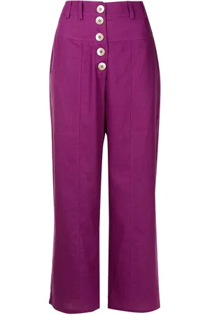 Olympiah Geknöpfte Cropped-Hose