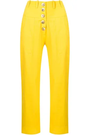 Olympiah Geknöpfte Cropped-Hose
