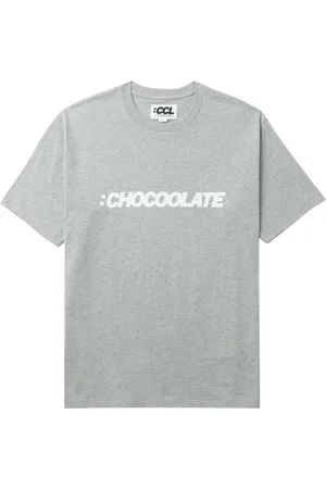Chocoolate T-Shirt mit Logo-Print