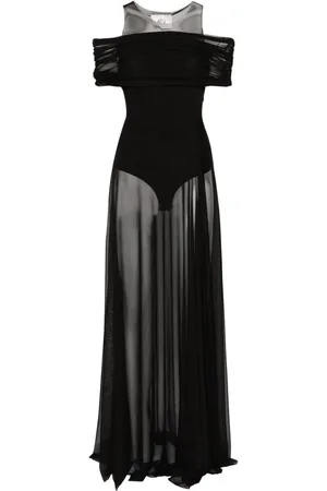 Atu Body Couture Kleid mit rundem Ausschnitt