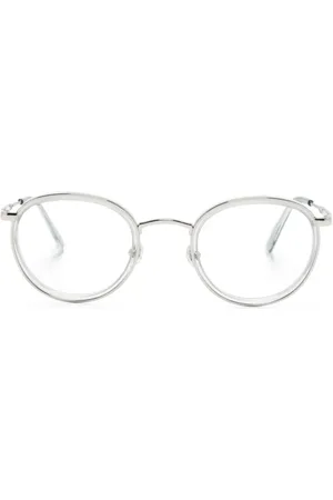 Moncler Brille mit rundem Gestell