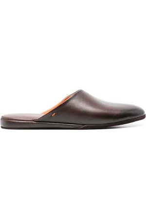 santoni Beachy Slipper aus Leder