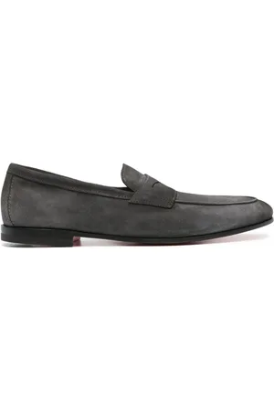 santoni Carlo Loafer aus Wildleder