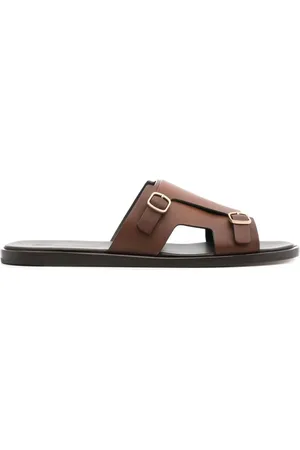 santoni Sandalen mit doppelter Schnalle