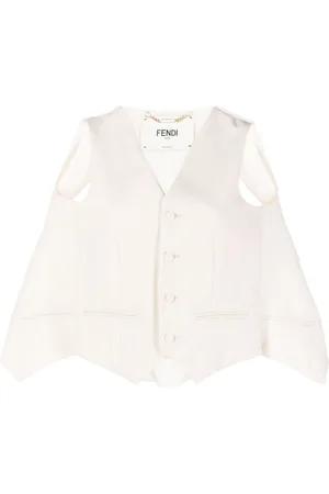 Fendi Cape mit Cut-Outs