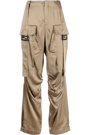 Fendi Cargohose mit Satin-Finish