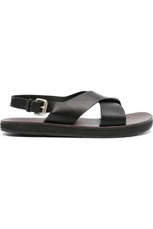 Premiata Sandalen mit überkreuzten Riemen