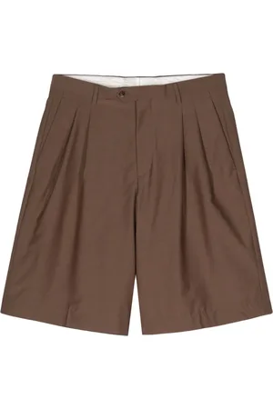 LARDINI Shorts mit Falten
