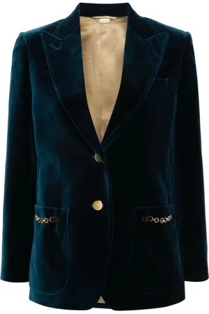 Gucci Blazer in Samtoptik