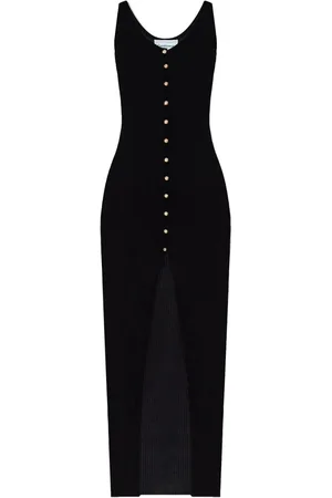 Casablanca Maxikleid aus geripptem Strick