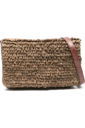 IBELIV Hafa Schultertasche aus Bast