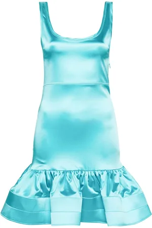 Patou Kleid mit Rüschen