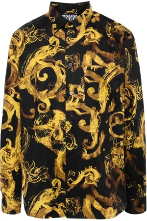 VERSACE Hemd mit Barock-Print