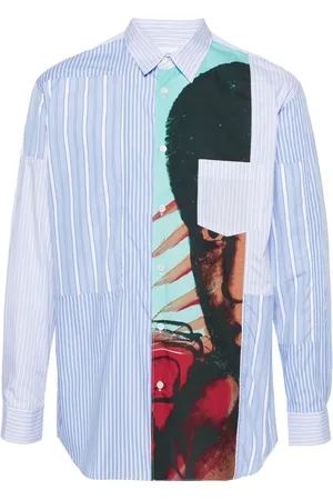 Comme des Garçons Hemd mit Print-Mix