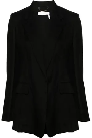 Chloé Offener Ramie-Blazer