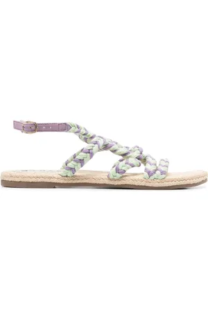 MANEBI Flache Yucatán Espadrille-Sandalen