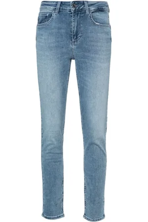 Liu Jo Cropped-Skinny-Jeans mit hohem Bund