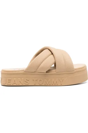 Tommy Hilfiger Pantoletten mit Logo-Prägung