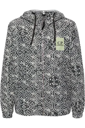 C.P. Company Kapuzenjacke mit Inca-Print