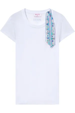 Puccini T-Shirt mit Iride-Print