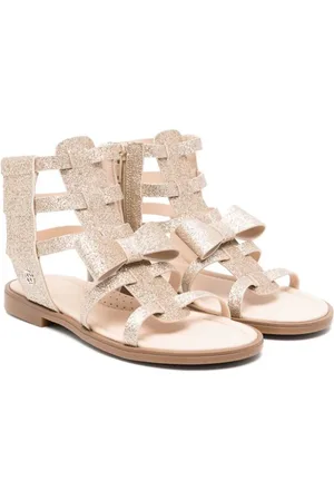 Florens Sandalen mit Glitter-Finish