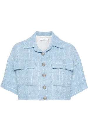 IRO Zilan Cropped-Jacke aus Tweed