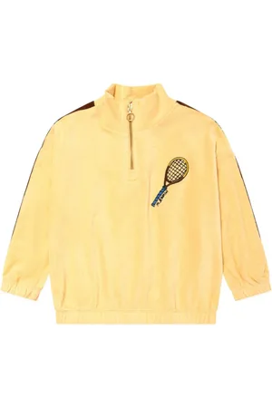 Mini Rodini Besticktes Sweatshirt aus Bio-Baumwolle