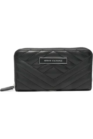 Armani Exchange Gestepptes Portemonnaie