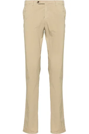 PT Torino Halbhohe Slim-Fit-Hose
