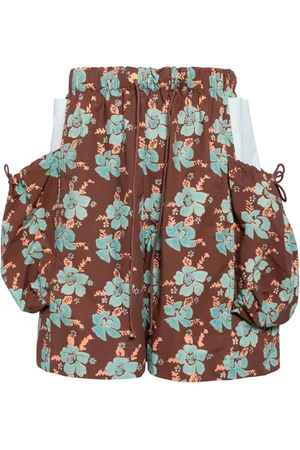 Story Bio-Baumwoll-Shorts mit Blumen-Print