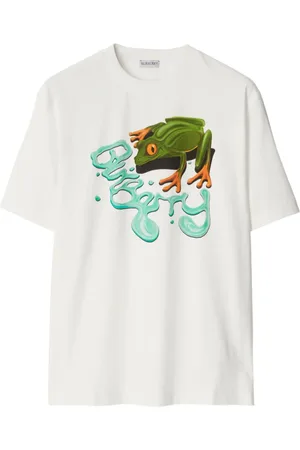 Burberry Frog T-Shirt mit rundem Ausschnitt