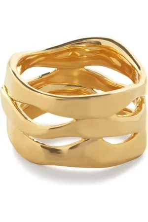 Monica Vinader Dreireihiger The Wave Ring