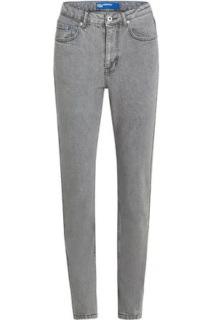 Karl Lagerfeld Hoch sitzende Tapered-Jeans
