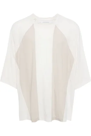 JULIUS T-Shirt mit Kontrasteinsatz