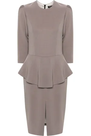 Styland Midikleid mit Schößchen