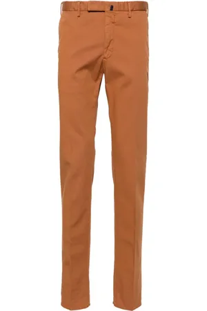 Incotex Halbhohe Tapered-Chino