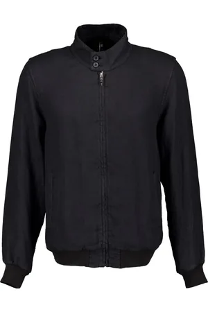 120% Lino Bomberjacke aus Leinen