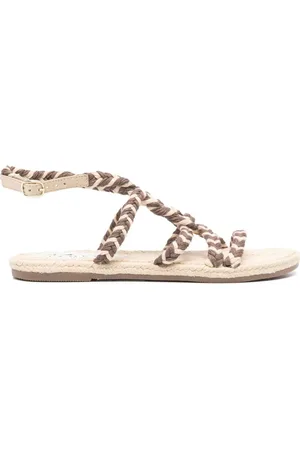 MANEBI Espadrilles mit geflochtenen Riemen