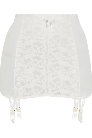 Kiki de Montparnasse Lola Strumpfhalter-Rock mit Spitze