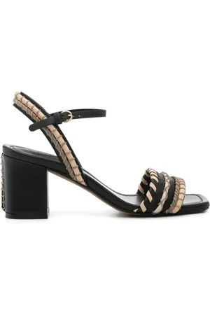 ULLA JOHNSON Gewebte Sofia Sandalen 70mm